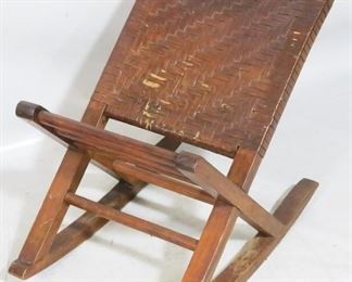 2557 - Rocking Gout Stool 17" x 21" x 14"
