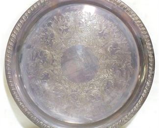 2565 - Sheridan Silverplate 12" Platter
