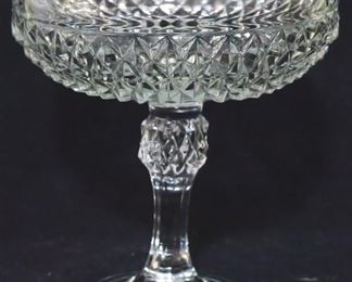 2591 - Crown Point Tall Compote, 8" x 6.5"
