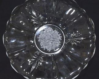 2595 - Fostoria Baroque 13.5" Platter
