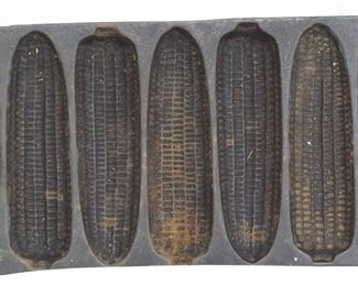 2610 - Wagner Ware Cast Iron Corn Tray 13" x 6.5"
