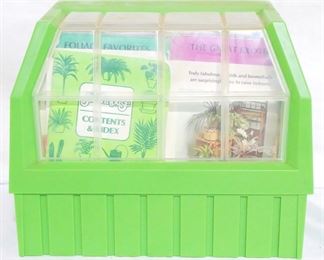 2624 - The Greenhouse - Box of Plants Information 8.5" x 10" x 7"
