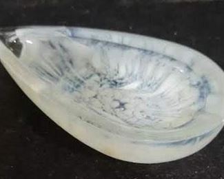 3261 - End of Day Glass Ashtray 6.5 x 4
