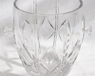 4056 - Crystal Ice Bucket 9" x 8.5"
