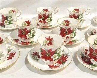 4074 - 10 Sets of Royal Dover Cups and Saucers
