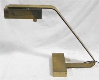 4076 - Brass Desk Lamp 5.75" x 23.5" x 6.5"
