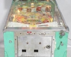 4100 - Vintage Beat the Clock Pinball Machine (As is) Powers on/Does not function properly 25" x 69" x 54"
