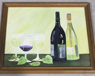 4133 - Oil on Canvas Painting 18" x 22"
