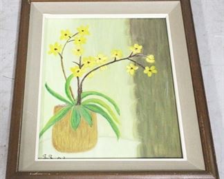 4134 - Oil on Board Painting 28" x 19"
