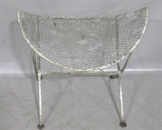 4168 - Metal Stool - 23 x 22 x 17.5
