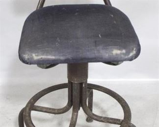4169 - Vintage Stool - 39 x 18.5 x 18.5
