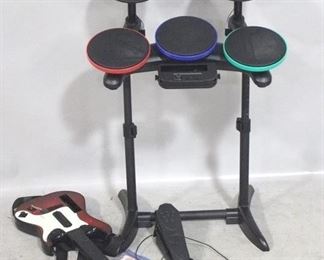 4194 - Band Hero Game w/ Instruments-Nintendo Wii
