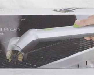 4207 - Brookstone Motorized Grill Brush in box
