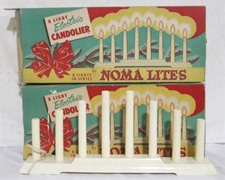 4206 - 2 Electric Candoliers - w/ original boxes
