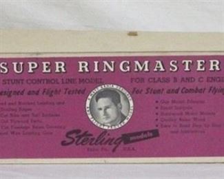 4208 - Sterling Models Super Ringmaster Plane in original box
