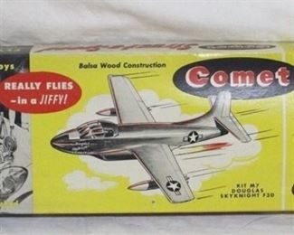 4209 - Comet Struct-o-Speed Flying Model Plane in original box
