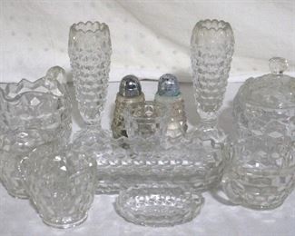 4221 - 12 pieces of Assorted Fosteria American Glass
