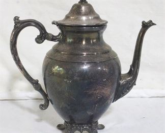 4237 - Rodgers Silver Plated Teapot - 10 x 10.5
