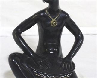 4239 - Vintage African Statue - 7.5" tall
