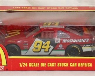 4242 - Racing Champions #94 Bill Elliott 1/24 scale Die Cast Stock Car Replica w/ box
