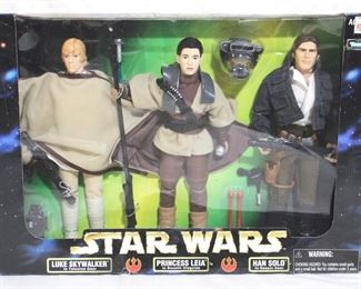 4265 - '98 Kenner Star Wars 3-Figure Set in box
