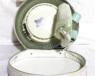 4296 - Vintage Dominion Hair Dryer in Case 11.5 x 11
