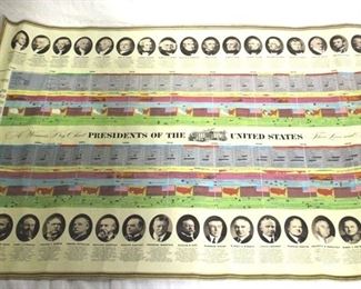 4304 - Presidents of the USA Vintage Poster - 26 x 34
