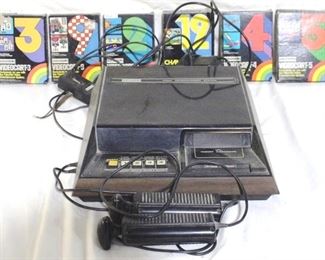 4339 - Fairchild Video Game System w/ 6 games
