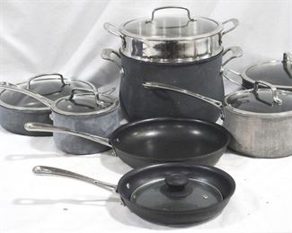 4351 - 7 pc. Cuisinart Pots and Pans w/ Lids
