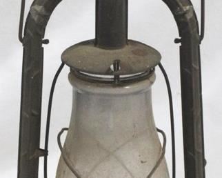 4356 - Antique Dietz Lantern 18" tall
