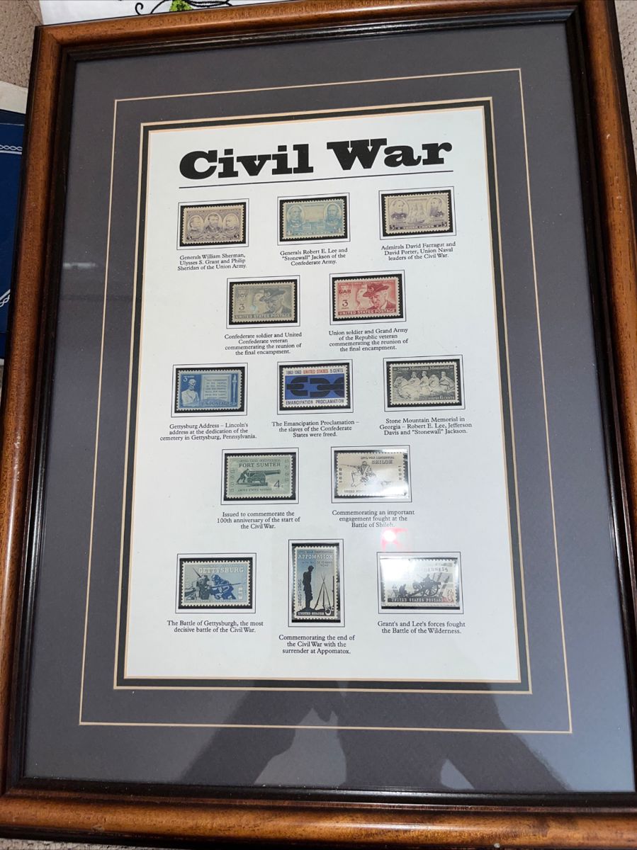 Civil War stamps