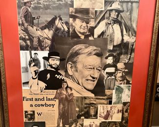 John Wayne collage