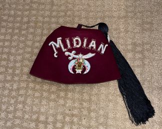 Midian Shriners Fez