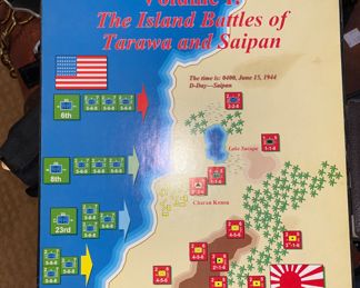 Large assortment of various war games