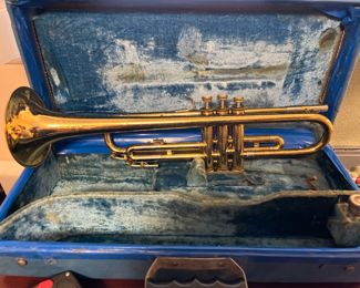 Brass trumpet