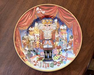 Vintage Fitz and Floyd nutcracker salad plates