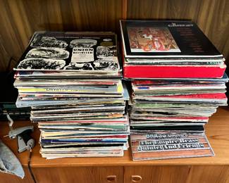 Large selection of LPs
