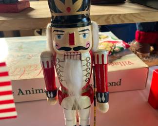 Large assortment of nutcrackers