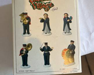 Colonial Village figurines