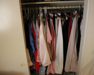 Some vintage clothing - there are two fur coats too!