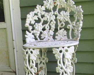 Cast Iron Circa 1950 Grape and Vine