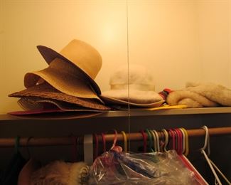 Lots of women's vintage clothing. Getting it out to display and will try to get more photos