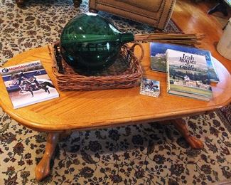Oak Wood Coffee Table