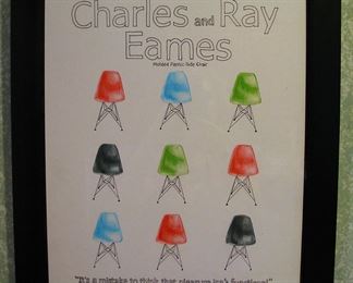 Eames Chairs Art Print