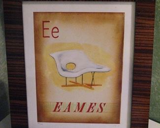 Eames Chair Art Print