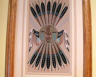 Navajo Sand Art