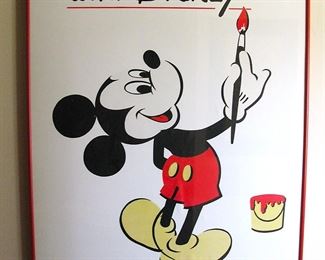 Walt Disney-The Art Of Walt Disney' Serigraph