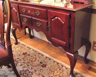 Colonial Style Wild Black Cherry Sideboard