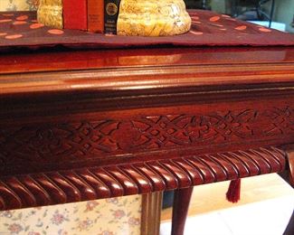 Ornate Carved Detail Console Entry Table