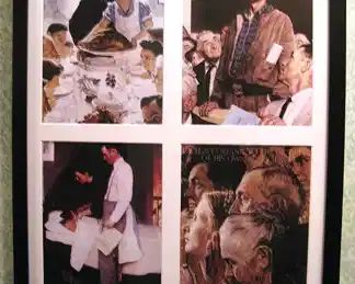 Norman Rockwell Four Freedoms Framed